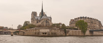 Parijs, zicht op de Notre Dame